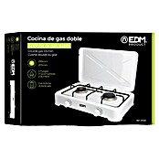 EDM Hornillo de gas (Número de quemadores: 2 ud., 33 x 48 x 8 cm, 3,5 kW) | BAUHAUS