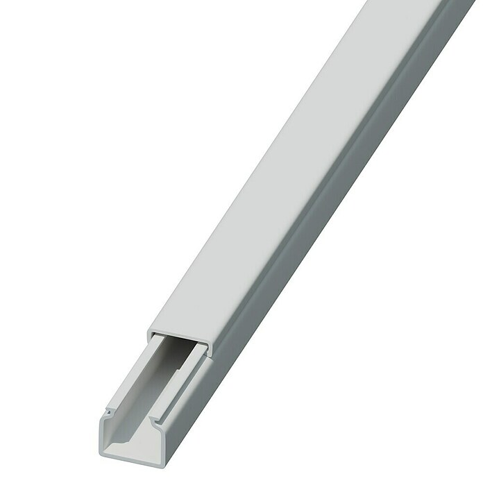 Kabelski kanal  (D x Š x V: 2 m x 15 mm x 15 mm, Bijele boje) | BAUHAUS