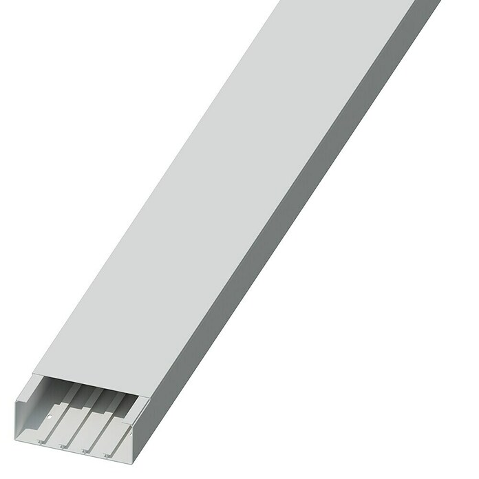 Kanal za kabel  (Do x Š x V: 2 m x 150 mm x 60 mm, Bela) | 3294 - Kabelkanal und Zubehör | CBED - Befestigungstechnik | CBE - Kabel und Zubehör | CB - Elektroinstallation | C - Elektro | BAUHAUS