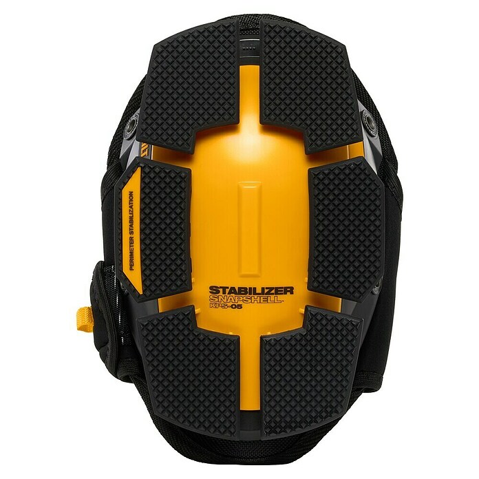 ToughBuilt Kniebeschermers met GelFit™ TB-KP-G205 (Zwart / Geel) | BAUHAUS