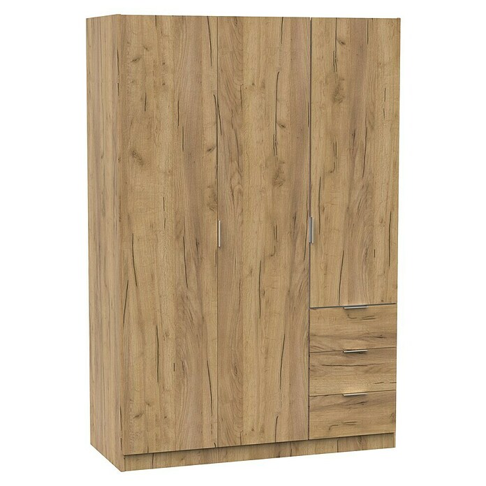 Muebles Pitarch Turín Armario para ropa (L x An x Al: 50 x 120 x 180 cm, Roble Kraft, Espesor: 16 mm) | BAUHAUS