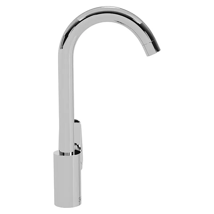 Hansgrohe Grifo de cocina Logis 260 - Cromo, Brillante - Grifo cromado brillante con un diseño elegante y moderno, perfecto para cualquier cocina o baño. El grifo es duradero y de larga duración.