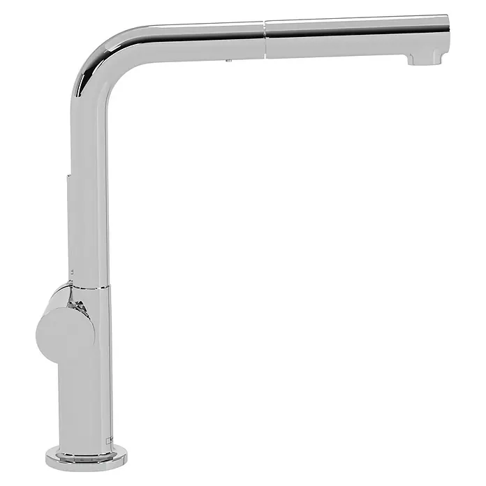 Hansgrohe Grifo de cocina Talis M54 270 - Cromo, Brillante - Un elegante grifo de cocina cromado con un caño de arco alto y una sola manija para un fácil control del agua.