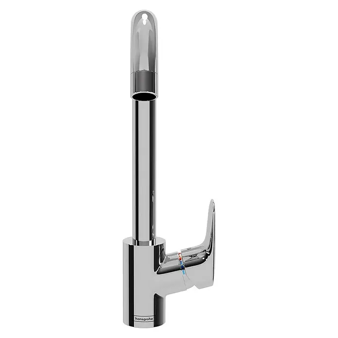 Hansgrohe Grifo de cocina Logis 260 - Cromo, Brillante - Grifo de lavabo Hansgrohe Metropol, mezclador monomando en cromo con diseño claro. Alta calidad y durabilidad para tu baño.