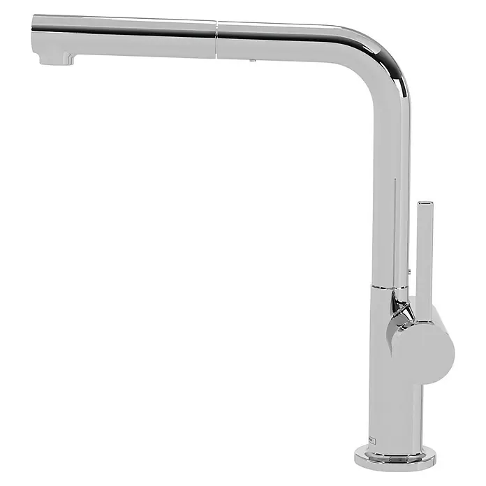 Hansgrohe Grifo de cocina Talis M54 270 - Cromo, Brillante - Elegante grifo de cocina cromado con caño giratorio y diseño moderno para cocinas con estilo.