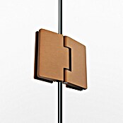 GME Mampara de ducha frontal Glass D (110 x 195 cm, Cobre, An x Al: 110 (60/50) x 195 cm) | BAUHAUS