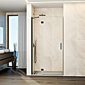 GME Mampara de ducha frontal Glass C (115 x 195 cm, Titanio, An x Al: 115 (50/65) x 195 cm) | BAUHAUS