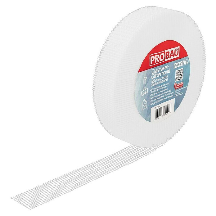 Probau Glasfasergewebeband (45 mm x 45 m, Selbstklebend) | BAUHAUS