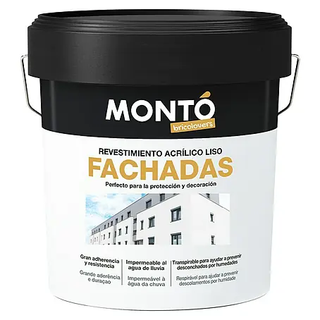 Montó Bricolovers Pintura para fachadas de acrilato puro