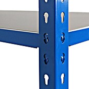 AR Shelving Metallregal (H x B x T: 200 x 120 x 40 cm, Traglast pro Boden: 180 kg, Anzahl Böden: 4 Stk., Stecken, Blau) | BAUHAUS