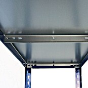 AR Shelving Metallregal (H x B x T: 200 x 120 x 40 cm, Traglast pro Boden: 180 kg, Anzahl Böden: 4 Stk., Stecken, Blau) | BAUHAUS
