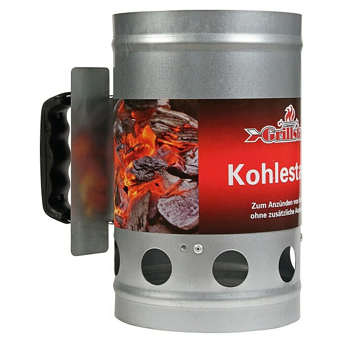 Grillstar Anzündkamin (Stahl, Galvanisiert)