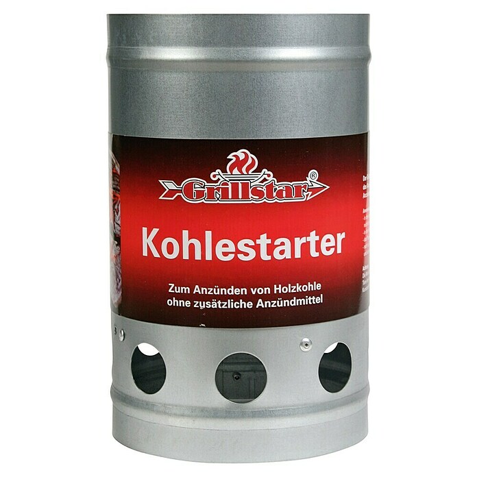 Grillstar Anzündkamin (Stahl, Galvanisiert)