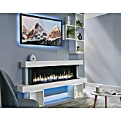 Charlton & Jenrick Chimenea eléctrica i1500E Slim (1.500 W, Negro, 18,7 x 153,4 x 50,5 cm) | BAUHAUS