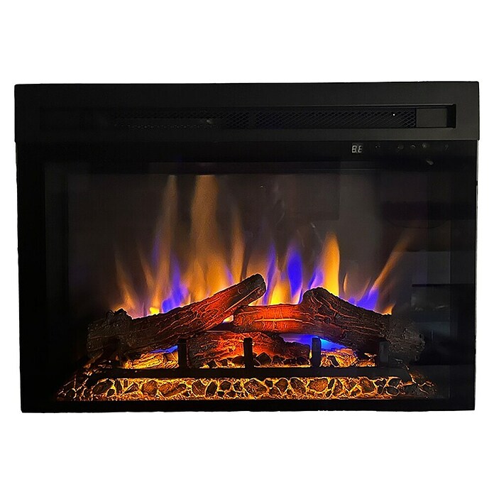 Nora Flames Chimenea eléctrica Popules 70 (1.500 W, Negro, 18,99 x 72,02 x 51,75 cm) | BAUHAUS
