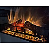 Nora Flames Chimenea eléctrica Popules 70 (1.500 W, Negro, 18,99 x 72,02 x 51,75 cm) | BAUHAUS