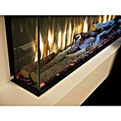 Charlton & Jenrick Chimenea eléctrica i1500E Slim (1.500 W, Negro, 18,7 x 153,4 x 50,5 cm) | BAUHAUS