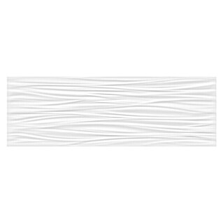 BHS Showroom Wandfliese Feel Magic (120 x 40 cm, Weiß, Glänzend, Rektifiziert)