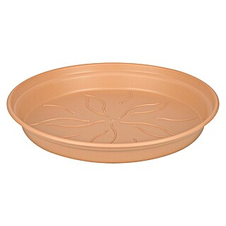 Elho Green Basics Blumentopf-Untersetzer (Kunststoff, Terra, Durchmesser: 53 cm)