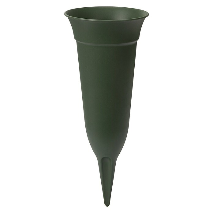 Grabvase (Grün, Durchmesser: 13 cm, Höhe: 32 cm) | BAUHAUS