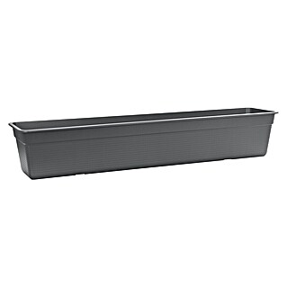 Elho Pflanzkasten Florus Original Super (Kunststoff, Anthrazit, L x B x H: 99 x 15 x 13,5 cm)