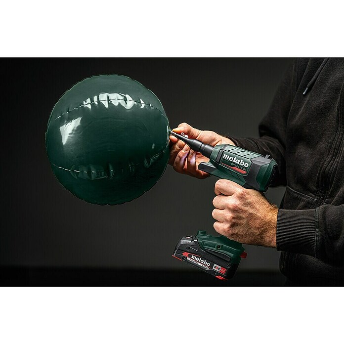 Metabo CAS 18V Pistola de soplado de batería BP 18 LTX BL (18 V, Sin batería, Volumen de aire: 0,7 m³/min) | BAUHAUS