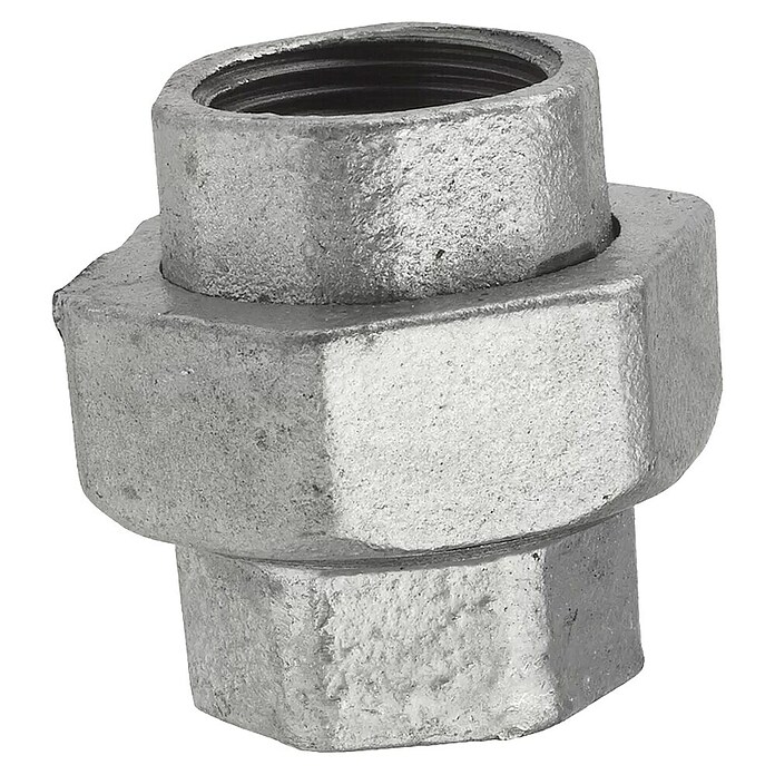 Kirchhoff Rohrverschraubung Flachdichtend (Innengewinde: ¾″, Verzinkt) | BAUHAUS