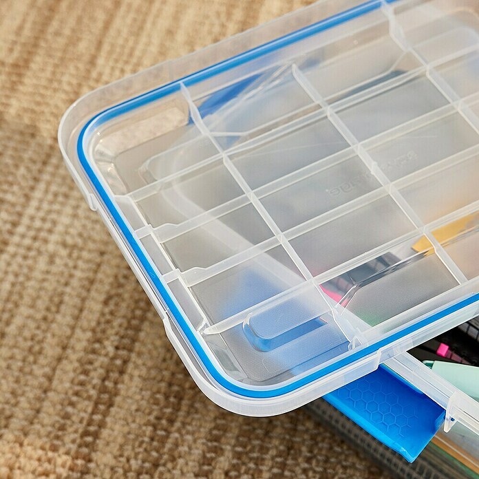 Zaboj za shranjevanje  (Do x Š x V: 38,2 x 28,8 x 24,3 cm, Plastika) | 1401 - Boxen Körbe Wannen Kunststoff | AAJA - Boxen_Körbe_Wannen | AAJ - Aufbewahrung | AA - Eisenwaren | A - Eisenwaren | BAUHAUS