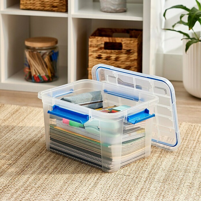 Zaboj za shranjevanje  (Do x Š x V: 38,2 x 28,8 x 24,3 cm, Plastika) | 1401 - Boxen Körbe Wannen Kunststoff | AAJA - Boxen_Körbe_Wannen | AAJ - Aufbewahrung | AA - Eisenwaren | A - Eisenwaren | BAUHAUS