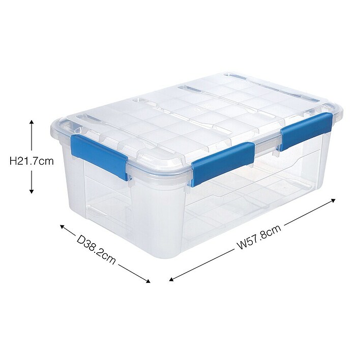 Zaboj za shranjevanje  (Do x Š x V: 57,8 x 38,2 x 21,7 cm, Plastika) | 1401 - Boxen Körbe Wannen Kunststoff | AAJA - Boxen_Körbe_Wannen | AAJ - Aufbewahrung | AA - Eisenwaren | A - Eisenwaren | BAUHAUS