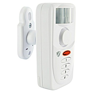 Schwaiger Alarmanlagen-Bewegungsmelder (Erfassungswinkel: 110 °, Kunststoff, Mit Batterien)