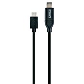 Schwaiger USB-Adapterkabel (USB C-Stecker, Schwarz, Kabellänge: 1 m) | BAUHAUS
