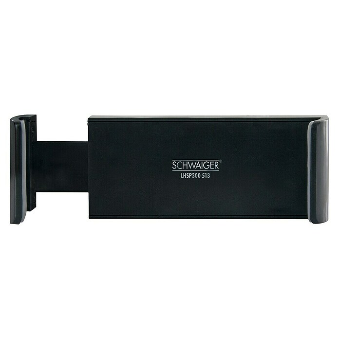 Schwaiger Handyhalter (PVC, Schwarz & Silber, Passend für: Smartphones bis 6 Zoll) | BAUHAUS