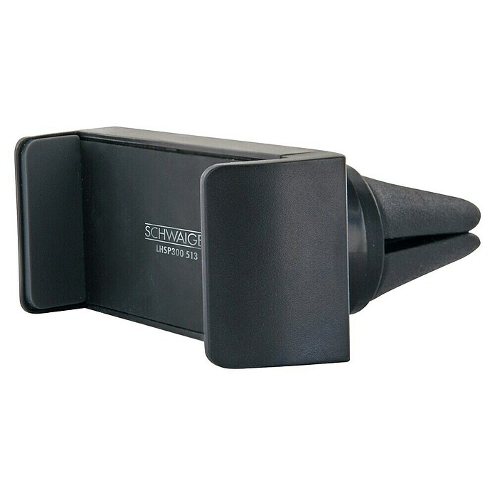 Schwaiger Handyhalter (PVC, Schwarz & Silber, Passend für: Smartphones bis 6 Zoll) | BAUHAUS