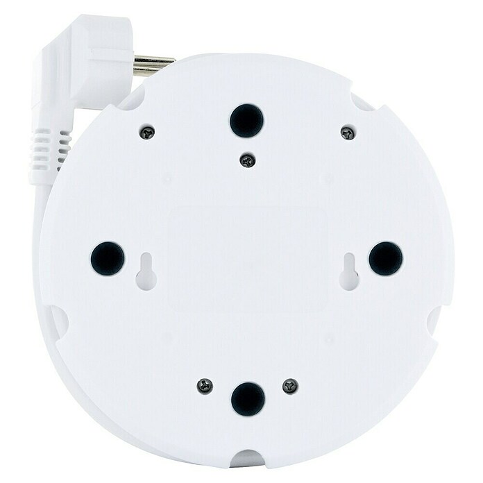 Schwaiger Mehrfachstecker (1 x Schukostecker (Typ F), USB-A-Buchse (2 Stk.), Weiß) | BAUHAUS
