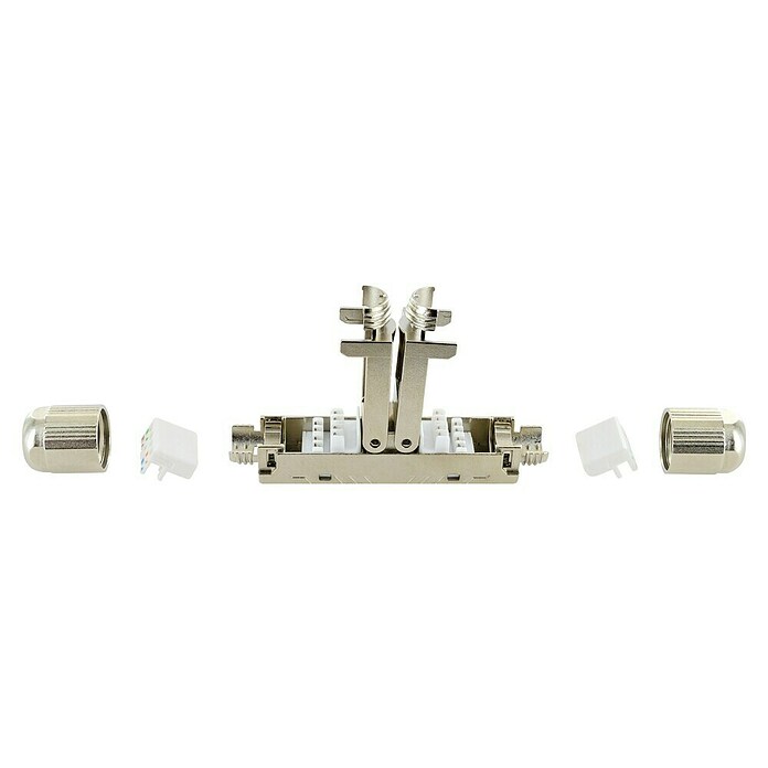 Schwaiger Kabelverbinder (Silber, Geschirmt) | BAUHAUS