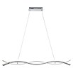 Eglo Lasana 2 Lámpara colgante LED (35 W, L x An x Al: 100 x 8 x 120 cm, Cromo, Blanco cálido) | BAUHAUS