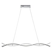 Eglo Lasana 2 Lámpara colgante LED (35 W, L x An x Al: 100 x 8 x 120 cm, Cromo, Blanco cálido) | BAUHAUS