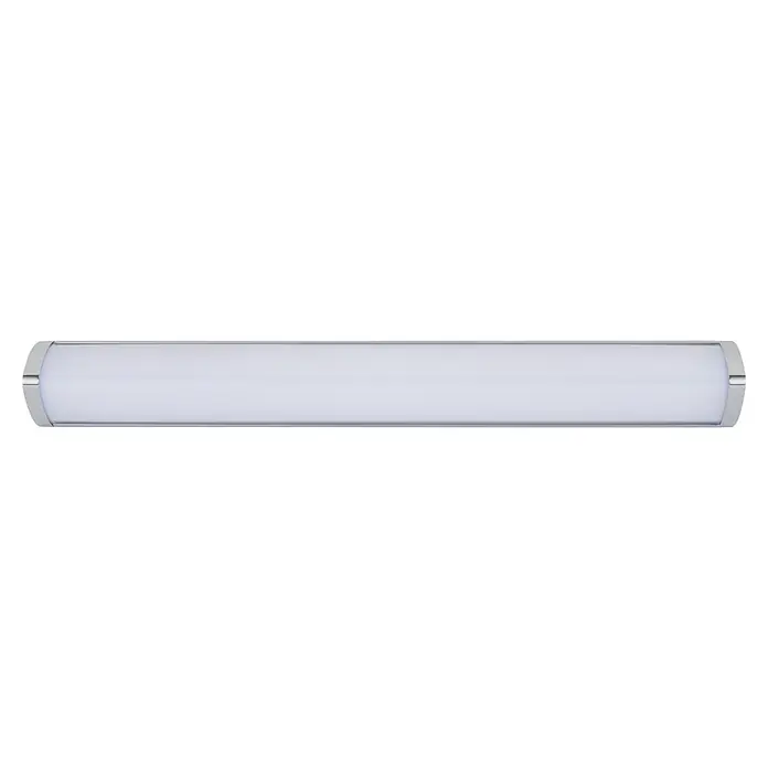 Eglo LED-Wand- & Deckenleuchte Gita 2 - 16 W, L x B x H: 60 x 7,5 x 7,5 cm, Weiß, Neutralweiß - Nahaufnahme einer LED-Wandleuchte mit einem schlanken, rechteckigen Design und einem hellen, diffusen Licht für moderne Innenräume.