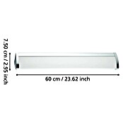 Eglo LED-Wand- & Deckenleuchte Gita 2 (16 W, Weiß, L x B x H: 60 x 7,5 x 7,5 cm)
