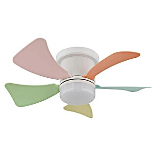 Globo Stropni ventilator Hines (Višebojni, Promjer: 40,6 cm, 10 W)