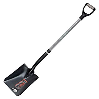 Bellota Pala multiusos cuadrada (Ancho: 24 cm, Negro)