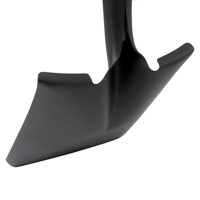 Bellota Pala multiusos cuadrada (Ancho: 24 cm, Negro) | BAUHAUS