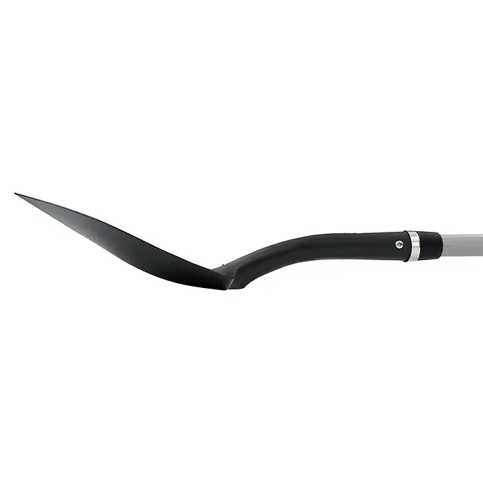 Bellota Pala multiusos punta - Ancho: 23 cm, Negro - Tenedor de servir negro con mango largo y delgado, ideal para servir y presentar alimentos con precisión y estilo.