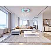 Globo Stropni ventilator Alva  (Bijelo-srebrna, Promjer: 59,5 cm, 40 W) | BAUHAUS
