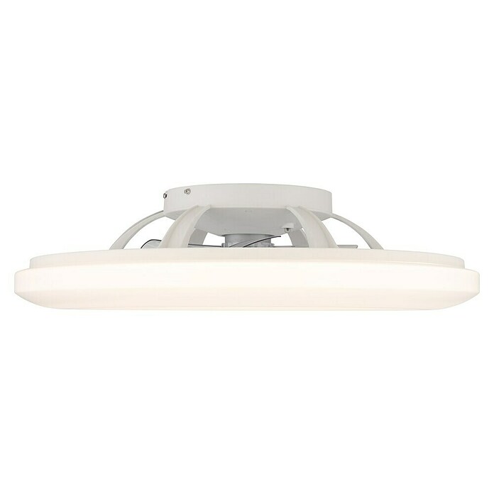 Globo Plafondventilator Alva met verlichting (Zwart / Wit, Diameter: 59,5 cm, 40 W) | BAUHAUS