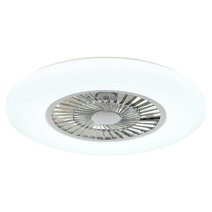 Globo Stropni ventilator Alva  (Bijelo-srebrna, Promjer: 59,5 cm, 40 W) | BAUHAUS