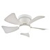 Globo Plafondventilator Hines met verlichting 