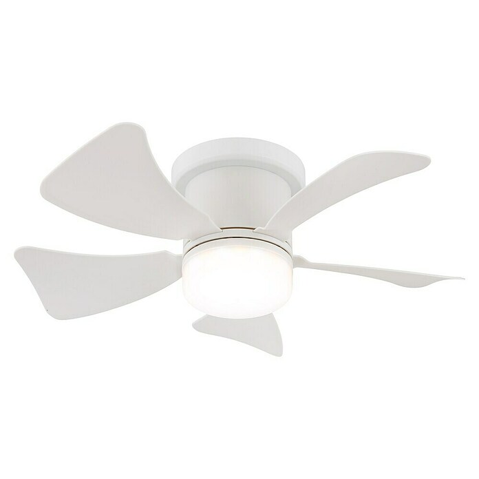 Globo Plafondventilator Hines met verlichting (Wit, Diameter: 40,6 cm, 10 W) | BAUHAUS