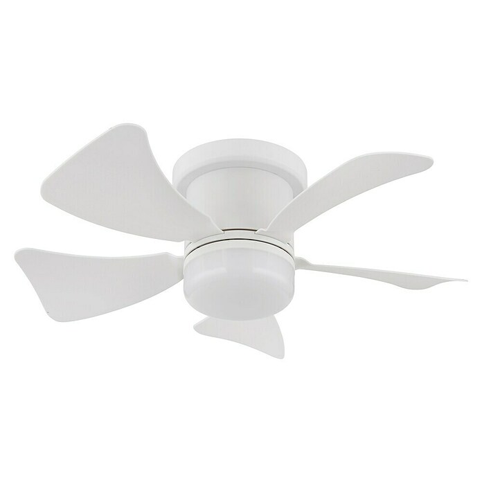 Globo Plafondventilator Hines met verlichting (Wit, Diameter: 40,6 cm, 10 W) | BAUHAUS
